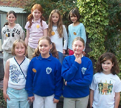U11 Girls Team 2003