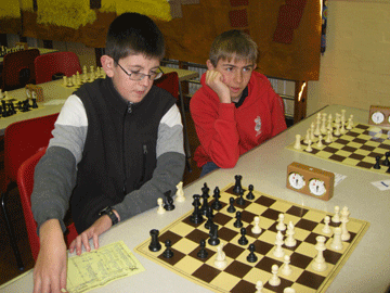 Seniors going through games