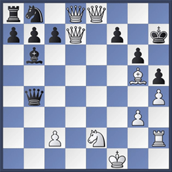 Ralph v Howell chess position