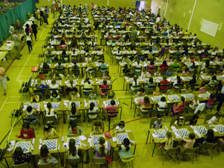 Gigafinal playing hall 2010