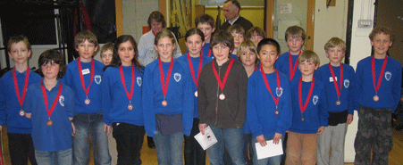 U11 Zonal Prizegiving