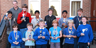 Sussex NYCA U14 Team - National Champions