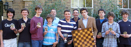 ECF U18 Sussex Team 2011