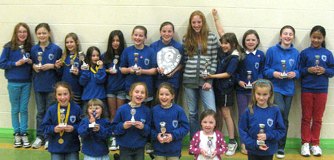 Sussex U11 Girls Team 2012