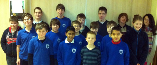 U14/U130 Team 3rd March 2012