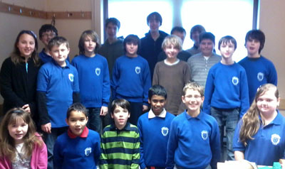 Sussex U14/U130 team Jan 2012
